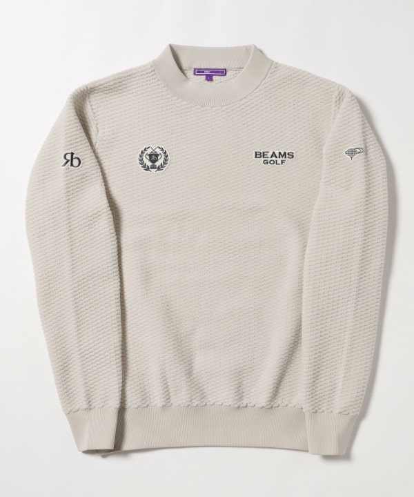 PURPLE LABEL / リターンブリティッシュ モックネックニット
