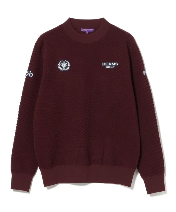 PURPLE LABEL / リターンブリティッシュ モックネックニット