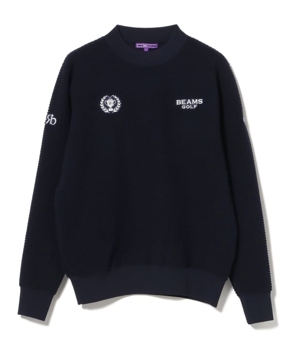 PURPLE LABEL / リターンブリティッシュ モックネックニット