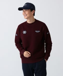 PURPLE LABEL / リターンブリティッシュ モックネックニット