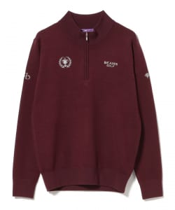PURPLE LABEL / リターンブリティッシュ ハーフジップ ニット
