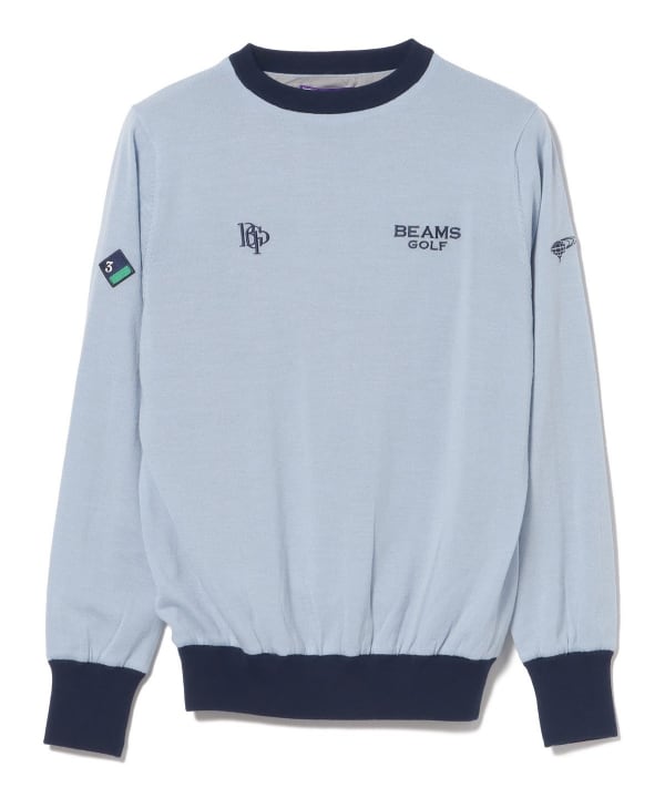 〈MEN〉 PURPLE LABEL / 防風エアシャット 裏付き スフィダンテ ニット（シーズンカラー）