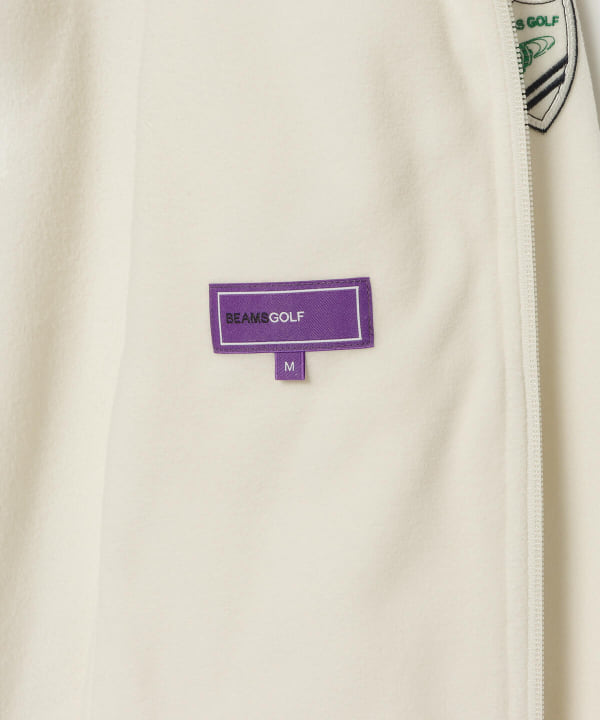 【GREY】<MEN>BEAMS GOLF PURPLE LABEL / タラッティ エアシャット フリースパーカー