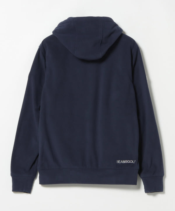 【WHITE】<MEN>BEAMS GOLF PURPLE LABEL / タラッティ エアシャット フリースパーカー