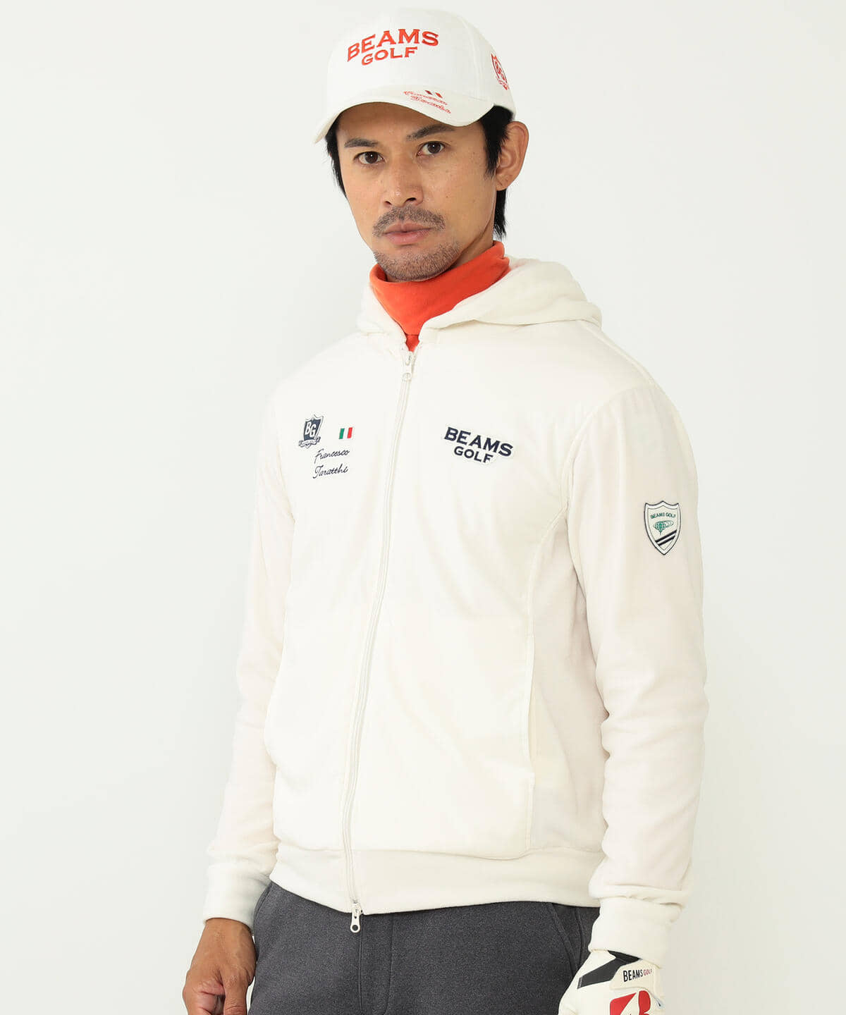 BEAMS GOLF PURPLE LABEL ポーラテック フリース ブルゾン - ウエア