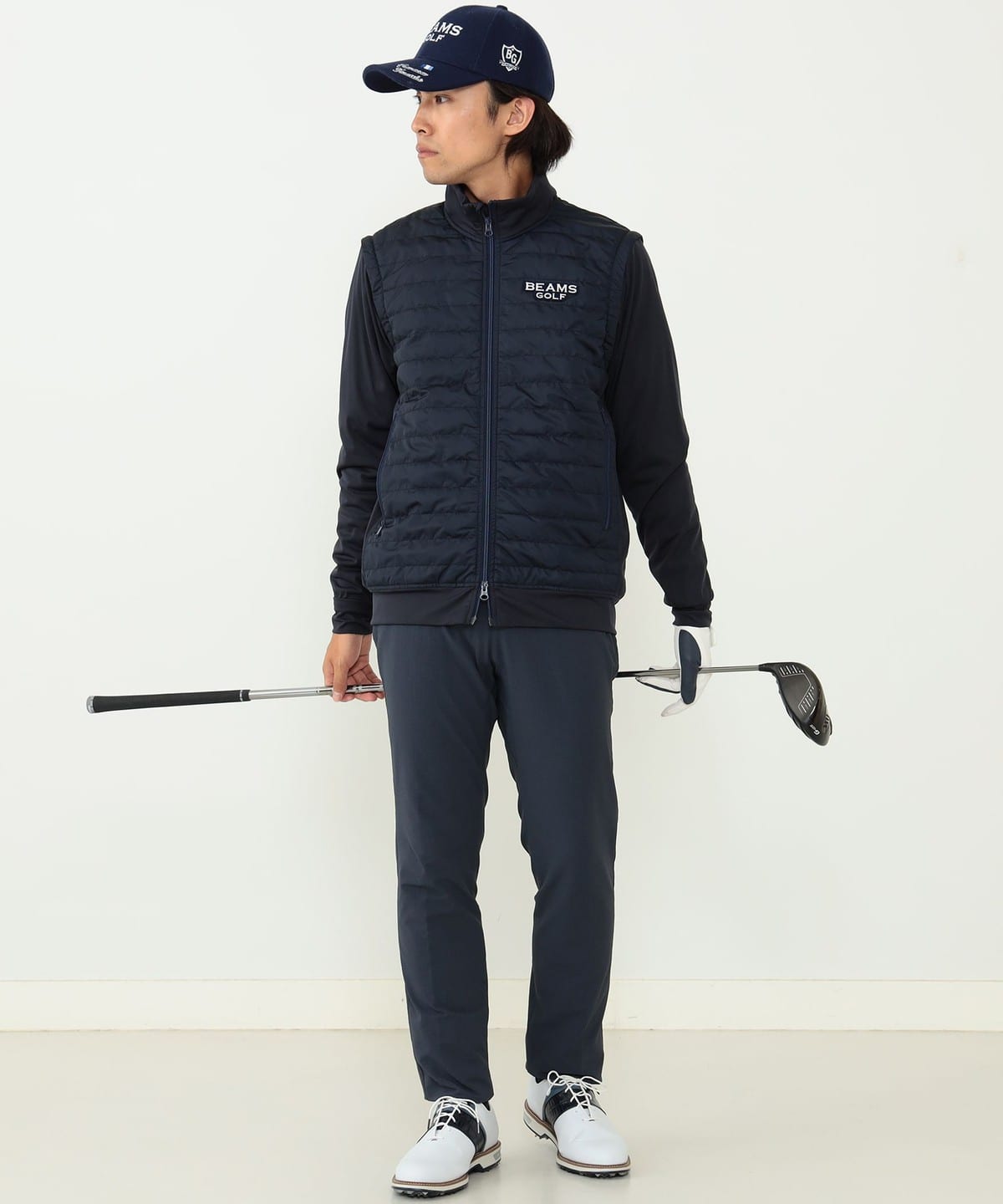 BEAMS GOLF BEAMS GOLF BEAMS GOLF PURPLE LABEL / 可折叠 2WAY 衬垫 