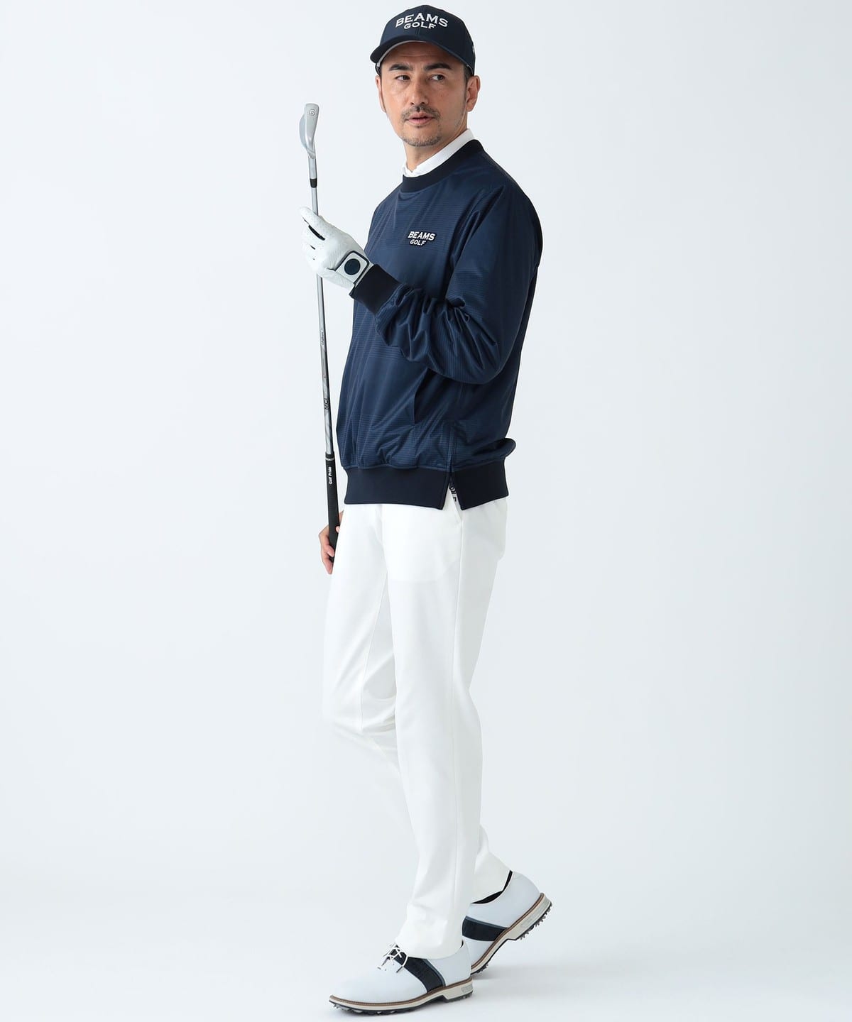 BEAMS GOLF（ビームス ゴルフ）PURPLE LABEL / 撥水ストレッチ グレンチェックプルオーバー（ブルゾン ブルゾン）通販｜BEAMS