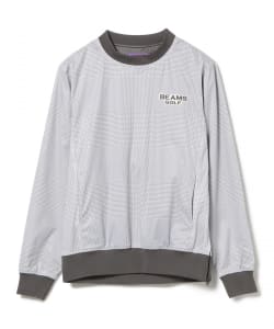 PURPLE LABEL / 撥水ストレッチ グレンチェックプルオーバー