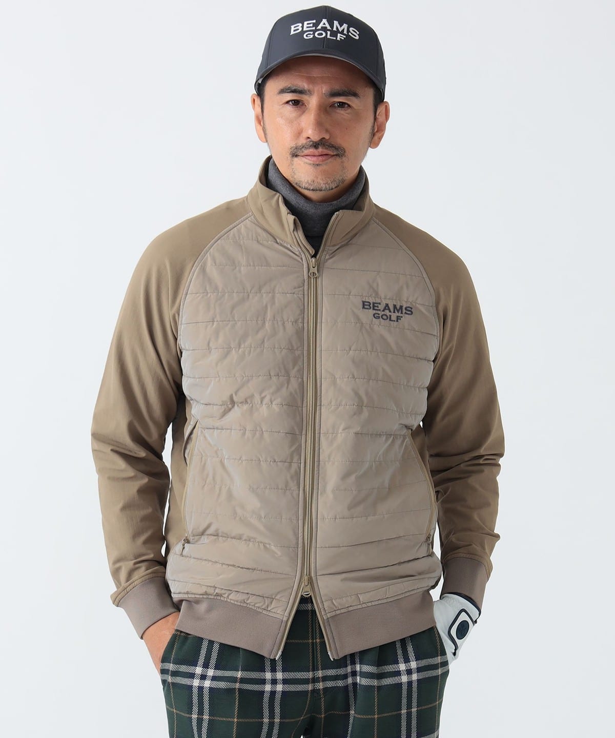 BEAMS GOLF（ビームス ゴルフ）PURPLE LABEL / 切り替え パデットブルゾン（ブルゾン ブルゾン）通販｜BEAMS