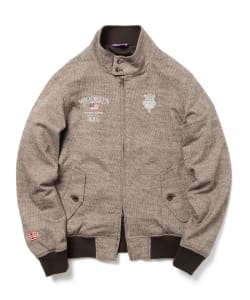 BEAMS GOLF PURPLE LABEL / BROOKLYN GOLF & SUPPLY 防風ハウンドトゥース ブルゾン