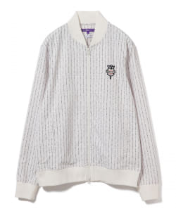 BEAMS GOLF PURPLE LABEL / ロゴ ストライプ ブルゾン