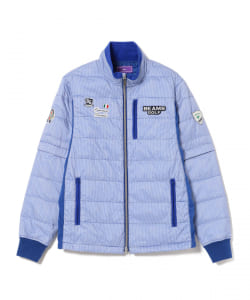 BEAMS GOLF PURPLE LABEL / パッカブル ハウンドトゥース ダウン ジャケット