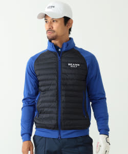 BEAMS GOLF PURPLE LABEL / パッカブル ドット ブルゾン