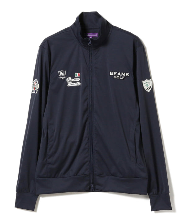 BEAMS GOLF 〈MEN〉BEAMS GOLF PURPLE LABEL / 男裝TRTTI 拉鍊外套（短