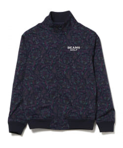 ＜MEN＞BEAMS GOLF PURPLE LABEL / ペイズリー柄 ブルゾン