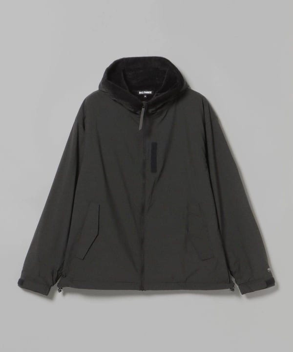 BEAMSGOLF ブラック アウター BEAMS GOLF（ビームス ゴルフ）B.G.THREE / ALL-TIME 裏起毛