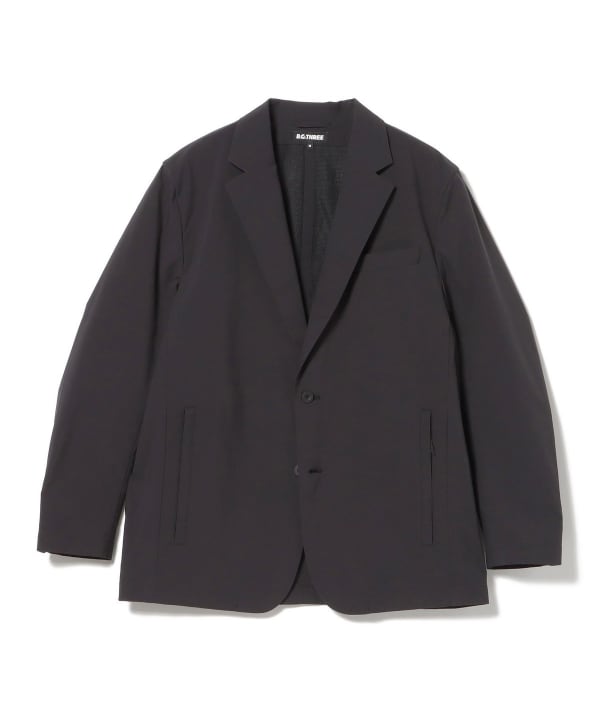 ビームスゴルフ　ジャケット　長袖　カモフラージュ　XL ブラック　美品 BEAMS GOLF（ビームス ゴルフ）B.G.THREE / ALL-TIME 撥水