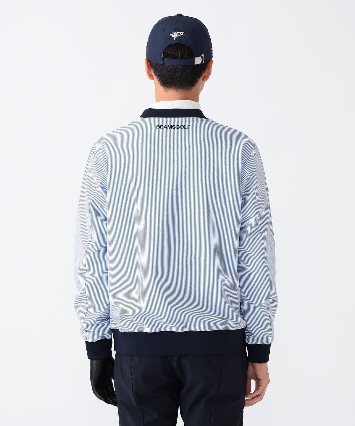 ビームスゴルフパープルレーベル　定価36300円　ペイズリー柄ブルゾン　Lメンズ ビームスゴルフパープルレーベル 定価36300円 ペイズリー柄ブルゾン L