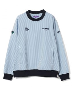 〈MEN〉PURPLE LABEL / スフィダンテ 刺繍ロゴサッカーストライプ ピステ【撥水】