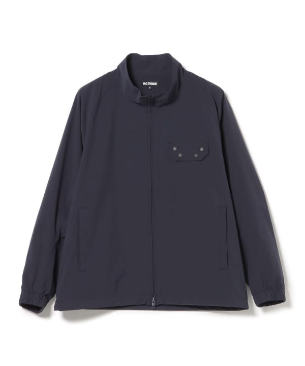 〈MEN〉B.G.THREE / ALL-TIME ストレッチ フルジップ ジャケット（撥水)（LV.5）