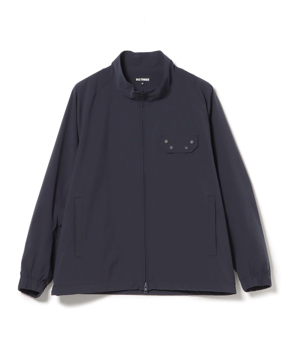 ゴルフ BEAMS GOLF ブルゾン L ダークネイビー 日本製 フルジップ