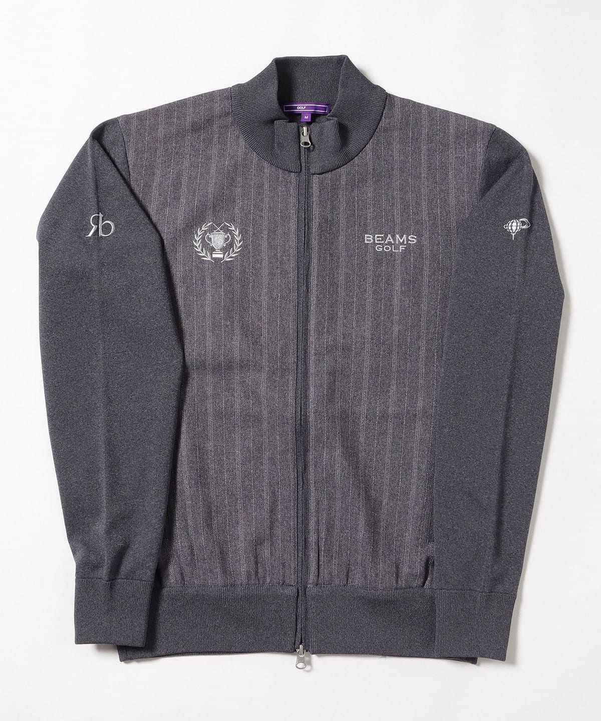 BEAMS GOLF（ビームス ゴルフ）PURPLE LABEL / コンビ ニット ブルゾン