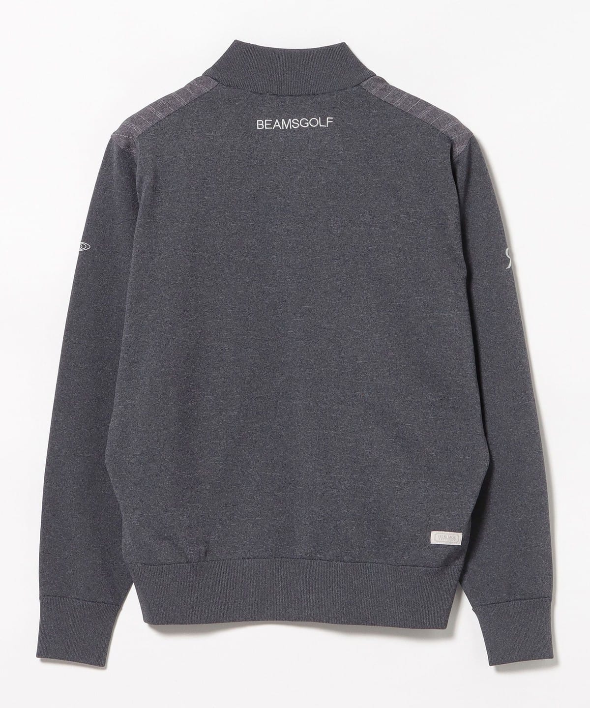 BEAMS GOLF（ビームス ゴルフ）PURPLE LABEL / コンビ ニット ブルゾン