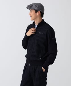PURPLE LABEL / コンビ ニット ブルゾン