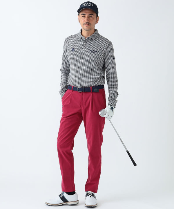 BEAMS GOLF（ビームス ゴルフ）PURPLE LABEL / モダンクラシック チェックジャカードパンツ（パンツ カジュアルパンツ）通販｜ BEAMS