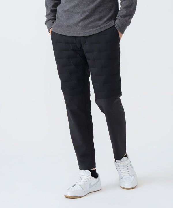 試着のみ　ビームスゴルフBEAMSGOLF　ダウンパンツ　ネイビー　L BEAMS GOLF（ビームス ゴルフ）PURPLE LABEL / 接結ダウン 切り替え3D