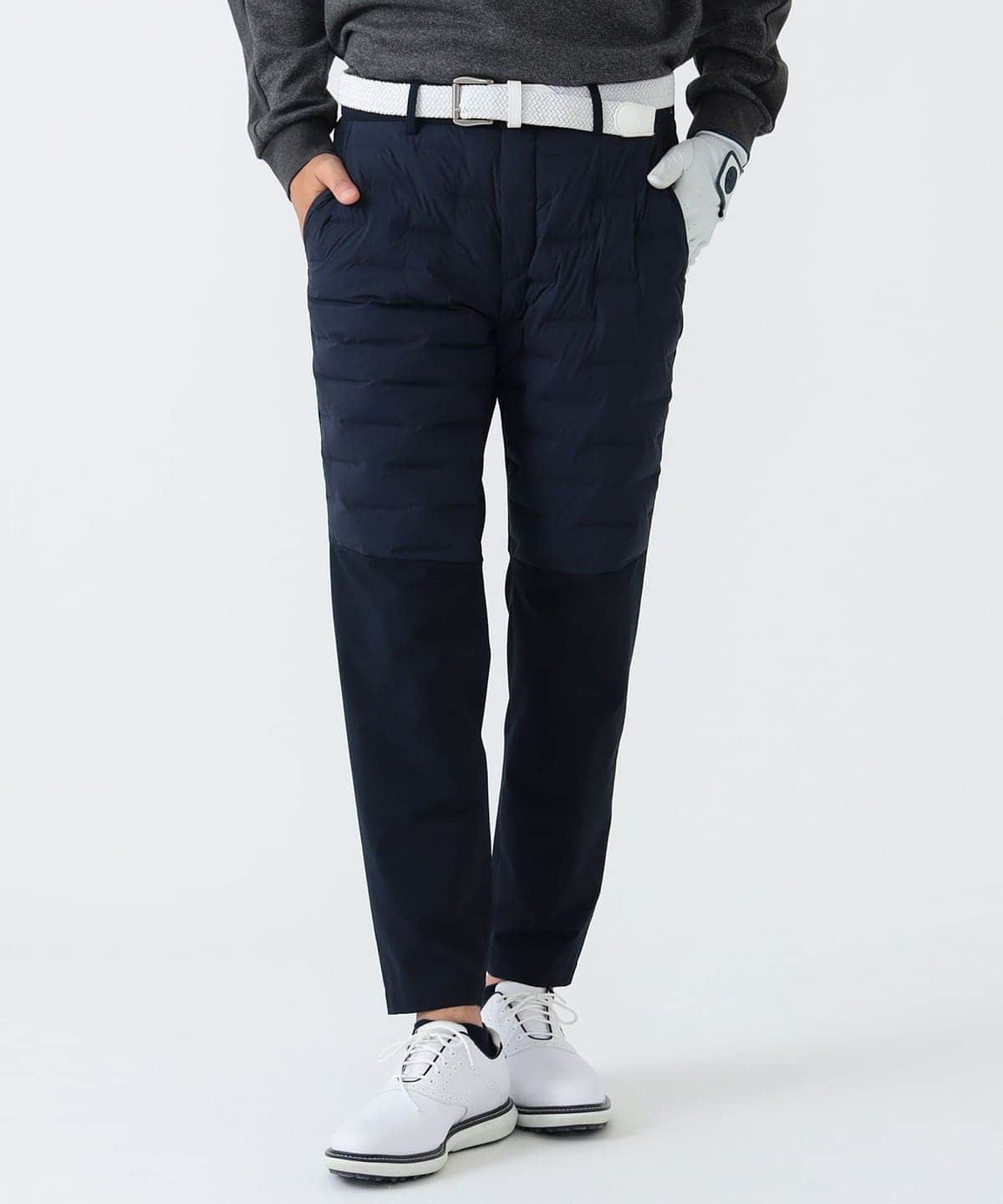 PURPLE LABEL / 接結ダウン 切り替え3Dパンツ パンツ MEN NAVY 48 PURPLE LABEL / 接結ダウン 切り替え3Dパンツ パンツ MEN NAVY 48