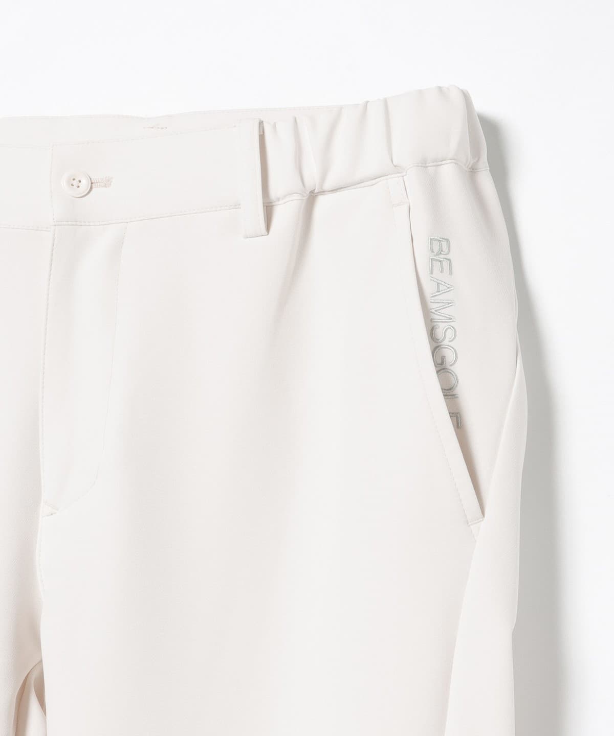 BEAMS GOLF ビームスゴルフ ダウンフェザー パンツ 44 ホワイト BEAMS GOLF（ビームス ゴルフ）PURPLE LABEL / 切り替え 3D ストレッチ