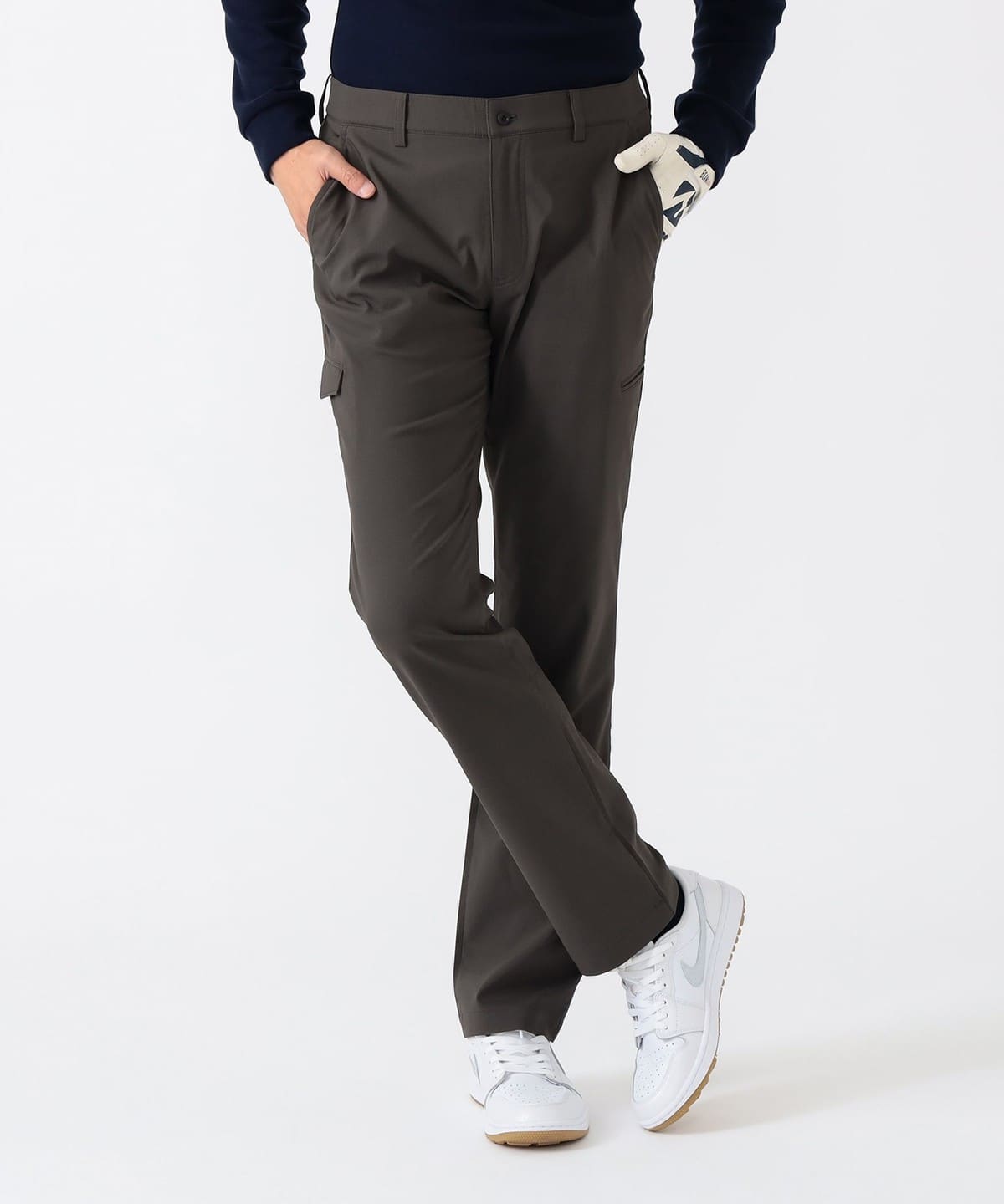 PURPLE LABEL / 撥水 ダブルクロス カーゴパンツ【STRETCH】 パンツ MEN OLIVE 48 PURPLE LABEL / 撥水 ダブルクロス カーゴパンツ【STRETCH】 パンツ MEN OLIVE 48