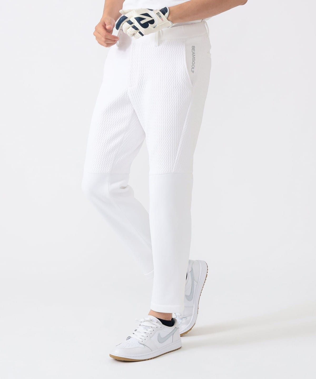 PURPLE LABEL / ストレッチ ウェーブキルト 3Dパンツ パンツ MEN WHITE 48 PURPLE LABEL / ストレッチ ウェーブキルト 3Dパンツ パンツ MEN WHITE 48