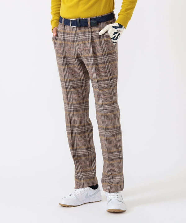17FW BEAMS GOLF ビームスゴルフ キルティング ストレッチ BEAMS GOLF BEAMS GOLF ORANGE / Wave Quilt Padded Stretch