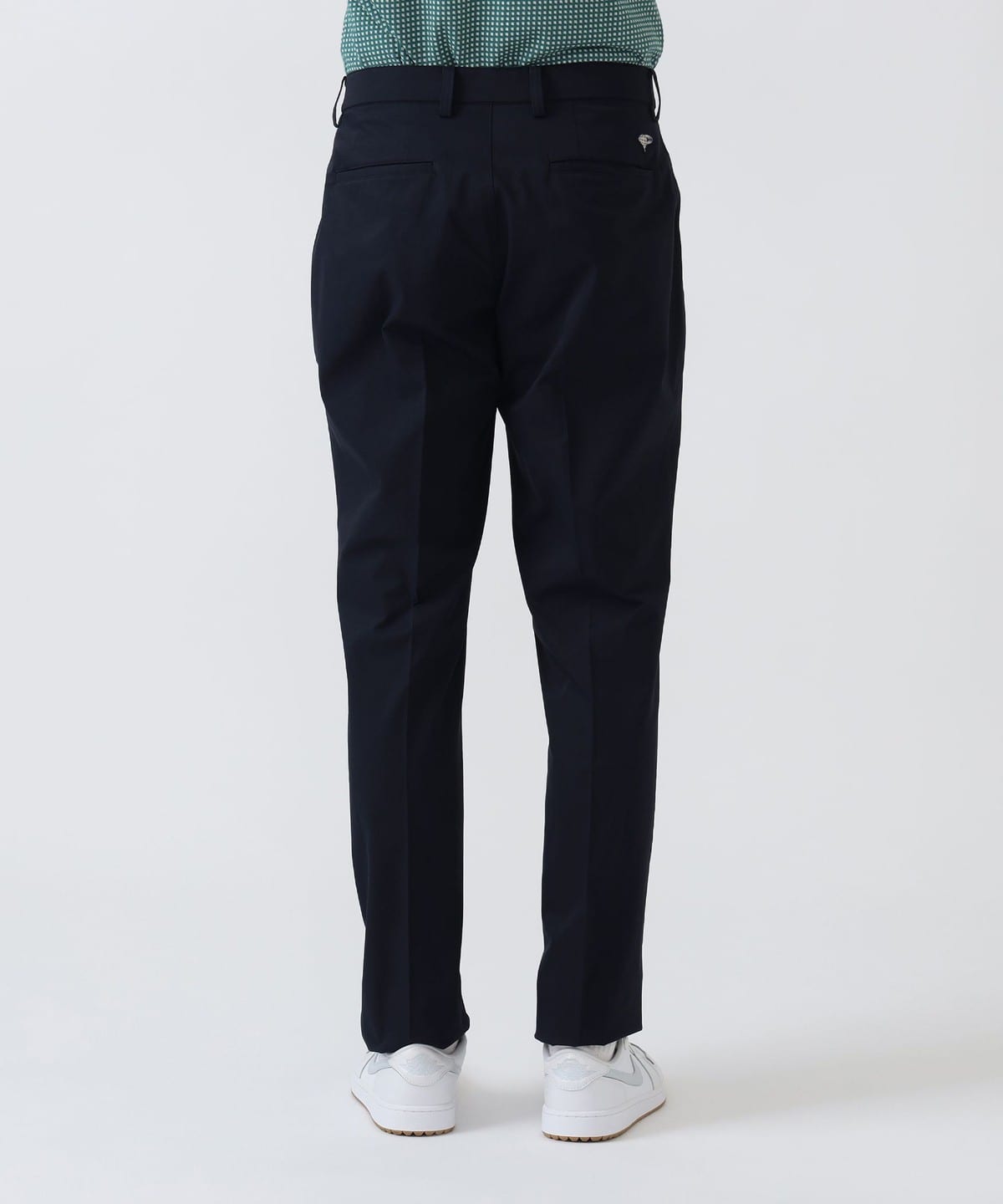 BEAMS GOLF ストレッチパンツ センタープレス　シンチバック　ネイビーL BEAMS GOLF（ビームス ゴルフ）PURPLE LABEL / プライムフレックス