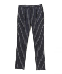 ▲BEAMS GOLF PURPLE LABEL / ストライプ 1プリーツ パンツ