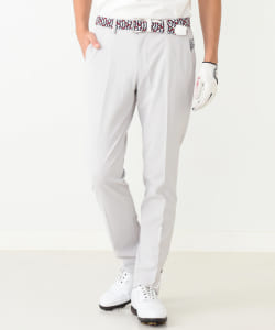 BEAMS GOLF PURPLE LABEL / ポケット ロゴ刺繍 パンツ