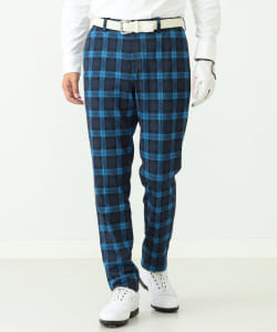 BEAMS GOLF PURPLE LABEL / ゴムベルト チェック パンツ