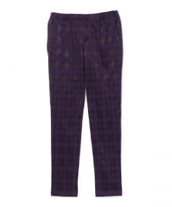 〈MEN〉BEAMS GOLF PURPLE LABEL / シャドー チェック ロングパンツ