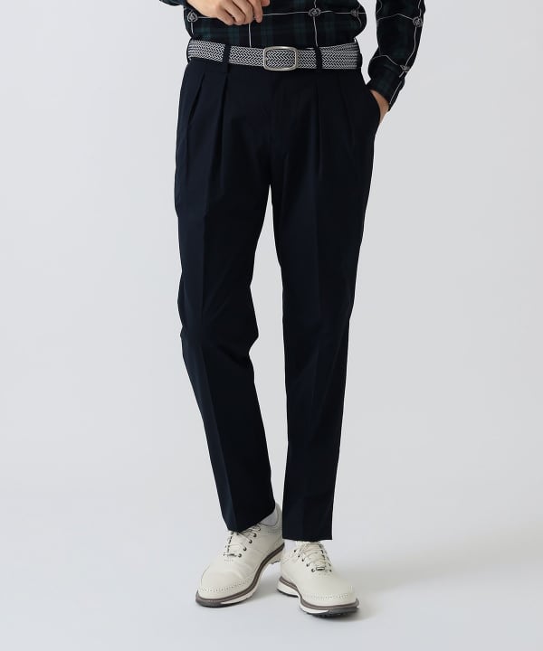 PURPLE LABEL / ストレッチツイル 2プリーツ パンツ Model： H186 B92 W74 H90 Size：L