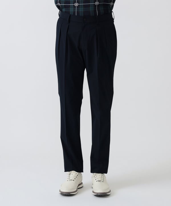 PURPLE LABEL / ストレッチツイル 2プリーツ パンツ Model： H186 B92 W74 H90 Size：L