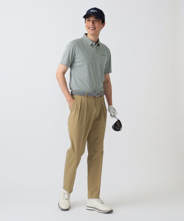 PURPLE LABEL / ストレッチツイル 2プリーツ パンツ Model： H186 B92 W74 H90 Size：L