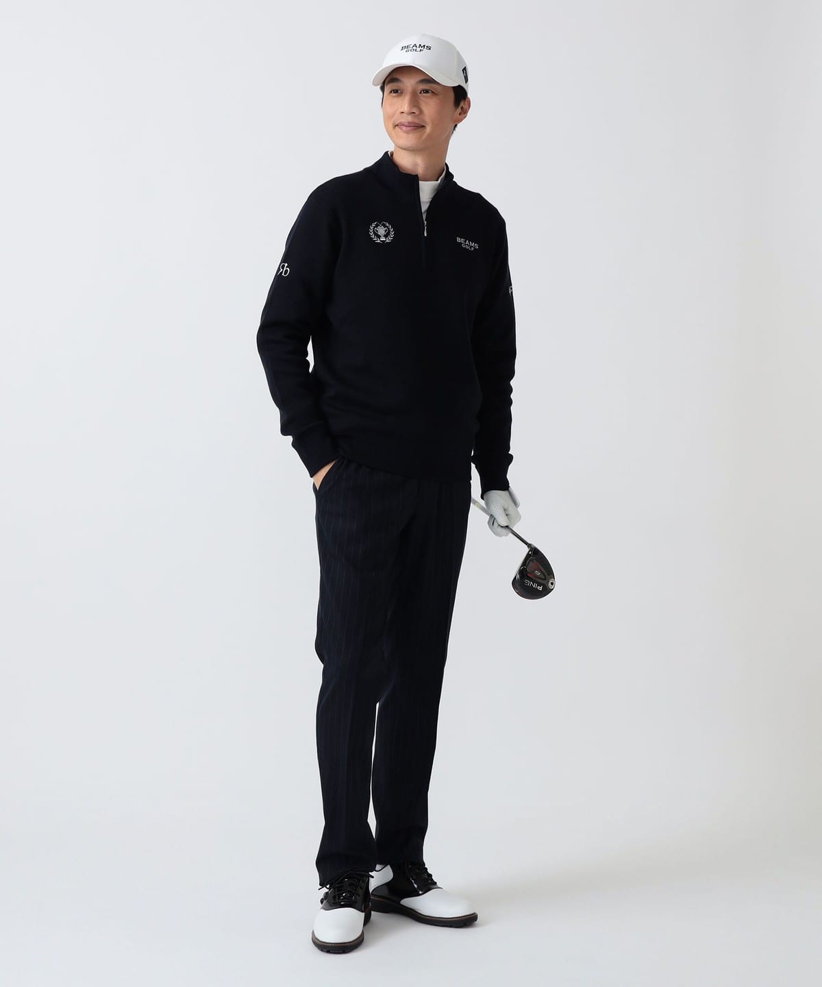 BEAMS GOLF（ビームス ゴルフ）PURPLE LABEL / ストレッチ サキソニー