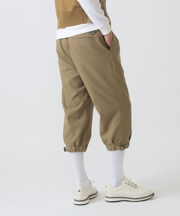 PURPLE LABEL / ストレッチ ニッカポッカーズ（防風） Model： H186 B92 W74 H90 Size：L
