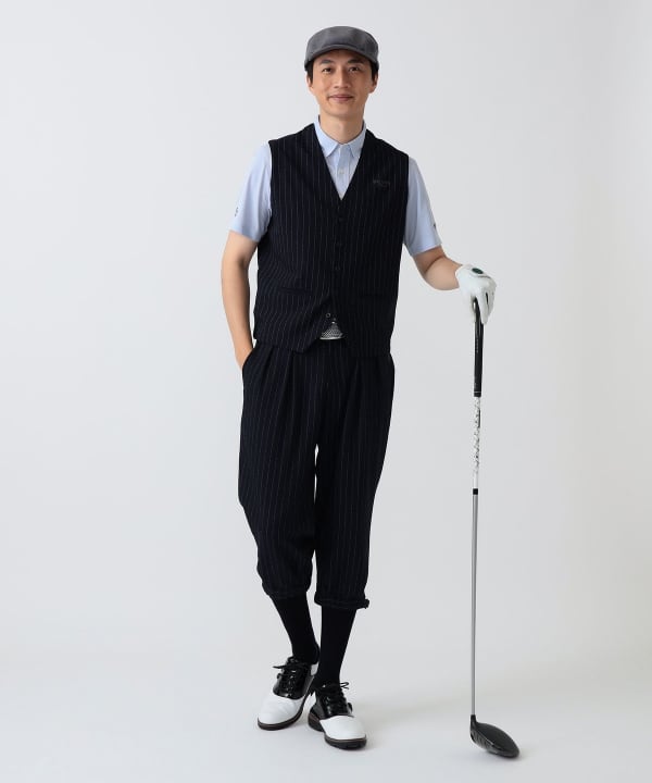 PURPLE LABEL / ストレッチ ニッカポッカーズ（防風） Model： H186 B92 W74 H90 Size：L