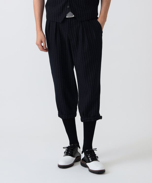 PURPLE LABEL / ストレッチ ニッカポッカーズ（防風） Model： H186 B92 W74 H90 Size：L