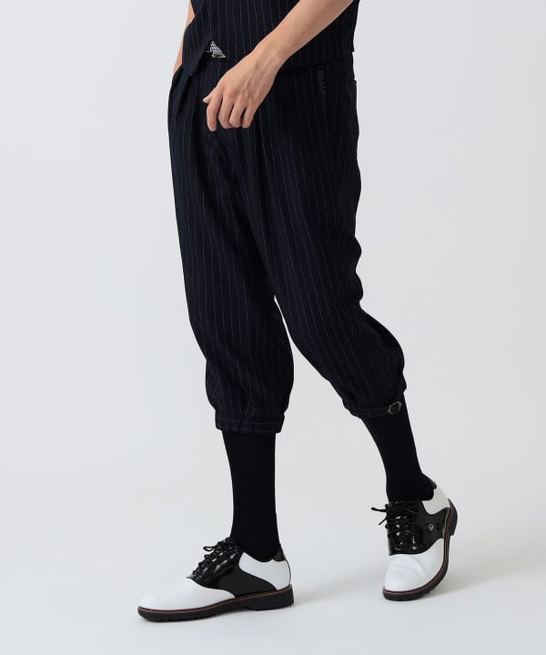 PURPLE LABEL / ストレッチ ニッカポッカーズ（防風） Model： H186 B92 W74 H90 Size：L