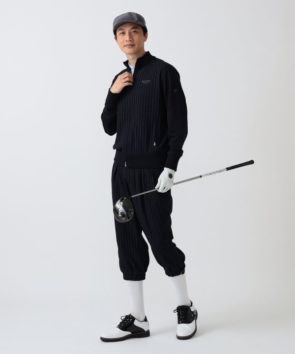 PURPLE LABEL / ストレッチ ニッカポッカーズ（防風） Model： H186 B92 W74 H90 Size：L