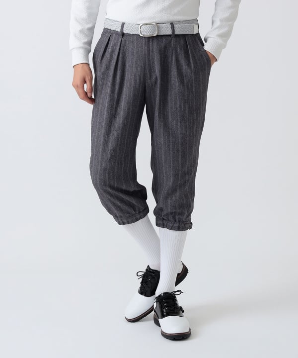 PURPLE LABEL / ストレッチ ニッカポッカーズ（防風） Model： H186 B92 W74 H90 Size：L